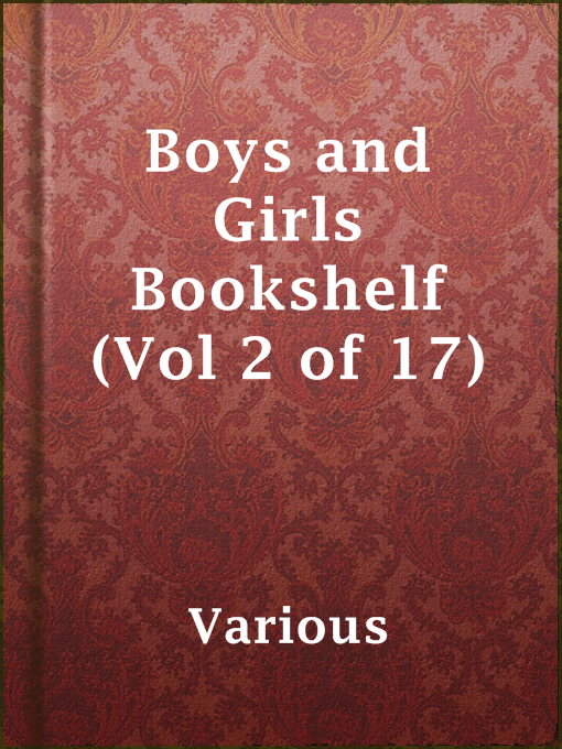 Cover image for Boys and Girls Bookshelf (Vol 2 of 17)